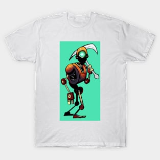 Mining Robot T-Shirt